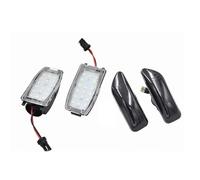 DZSDKHLFJ Clignotant Latéral Pour Volvo V70 MK2 (SW) 2000-2008 Pour XC70 2003-2007 Pour XC90 MK1 2003-2009 Feu Clignotant Latéral Séquentiel À LED(Smoked)
