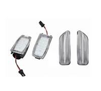 DZSDKHLFJ Clignotant Latéral Pour Volvo V70 MK2 (SW) 2000-2008 Pour XC70 2003-2007 Pour XC90 MK1 2003-2009 Feu Clignotant Latéral Séquentiel À LED(Crystal)