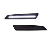 DZSDKHLFJ Clignotant Latéral Pour Volvo VNL VNR VNX 2018-up Voiture LED Pare-chocs Avant Feu Position Latéral Stationnement Clignotant(BLANC)