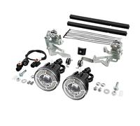 DZSDKHLFJ Phare Moto pour Goldwing GL1800 2018 2019 2020 2021 2022 2023 2024 Kit De Fixation De Feux Antibrouillard Stroboscopiques À LED pour Moto Phare Avant