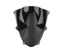 DZSFDGDDFGD Visière pour Suzuki pour GSXR1000 pour GSXR 1000 pour K17 2017-2020 2021 Pare-Brise À Double Bulle Carénage De Pare-Brise De Moto Déflecteur Vent(Noir)