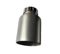 DZSHONGXINSM Tuyau d'Échappement 1 Pièce D'accessoires De Voiture Buse D'échappement Sablée en Acier Inoxydable 304 Système De Silencieux De Voiture AK Embouts D'éChappement(ID 73MM-OD 89MM)