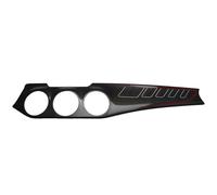 DZSJFGAIS Autocollant Décoratif Garniture De Panneau De Console De Tableau De Bord pour Mercedes pour Benz GLA pour Classe pour CLA 2013-2017 Console Centrale ABS Carbone Voiture Décoration