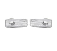 DZSJHGFDD Clignotants Auto Lot De 2 Répétiteurs Latéraux De Voiture, Couvercle De Feu De Gabarit, Clignotants, Pour Mercedes Benz W124 R129 W140 W202 W201 Clignotants Latéraux