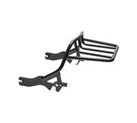 DZSJHGFDD Moto Porte-Bagages Porte-Bagages Moto À Deux Places pour Softail pour Fat Bob pour FXFB 2018-2019 pour Softail pour Fat Bob 114 FXFBS 2018-2023 Etagère Bagages Moto(Noir)