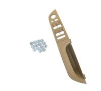 DZSJHGFDD Poignées Porte Intérieures Automobiles Pour BMW Pour Série 3 E90 E91 316 328i 2004-2012 Panneau De Commande Lève-vitre Intérieur Côté Droit Poignée De Porte(35.5 High-end Beige)