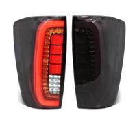 DZSJUNCHENSM Arrière Voiture Feux Feu Arrière À LED Pour Nissan Pour Navara NP300 D23 2015-2022 : Clignotant, Stop, De Stationnement Et Position(Smoked)
