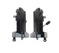 DZSJUNCHENSM Clignotants Auto LED Clignotant Séquentiel Dynamique De Rétroviseur Latéral, Feu Position 31371878 31371879 Pour Volvo XC60 2014 2015 2016 2017(Smoked)