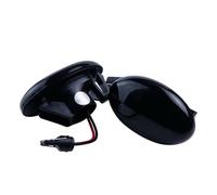 DZSJUNCHENSM Clignotants Auto LED Pour Koleos Pré-LCI 2008 2009 2010 2011 : 2 Feux De Position Latéraux Dynamiques À LED Ambre Avec Répétiteur