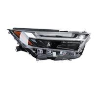 DZSJUNCHENSM Couvercle Phare pour Toyota pour RAV4 2022-2024 Xle SE Bi Phare Projecteur avec Clignotants À LED Lampe Feux De Croisement Feux De Route Phare Voiture(1pcs Right)