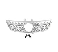 DZSLLOOI Calandre Avant Voiture Calandre De Course Argentée pour Pare-Choc Avant De Voiture Calandre De Course pour Benz pour Classe ML W164 ML320 ML350 ML550 2005-2008 calandres Avant Sport