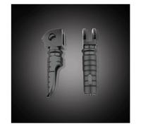 DZSLLOOI Cale Pied Moto pour Vulcan pour S 650 2016-2023 pour Vulcan pour S 650 pour Cafe 2018-2023 Repose-Pieds Moto Pédales Avantrepose-Pieds Pédales de Moto(A-Short Black)
