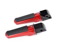 DZSLLOOI Cale Pied Moto Repose-Pieds Passager Repose-Pieds Arrière pour Kawasaki pour Z900 pour Z1000 Z800 Z650 ZX10R pour ER6F pour ER6N pour Ninja 650 400 H2 SX Pédales de Moto(Rouge)