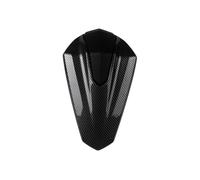 DZSLLOOI Capots de Moto pour Kawasaki pour Z400 pour Z 400 pour Z-400 2018-2023 Moto Amortisseur Arrière Passager Pillion Couverture Siège Carénage Capot Housse Selle Arrière(Carbone)