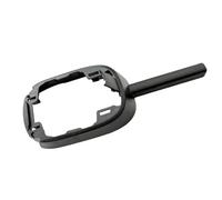 DZSLLOOI Couvercle rétroviseur pour VW pour Touareg 2011-2017 Cadre Plaque Inférieure Rétroviseur Intérieur 7P6857593A Revêtement D'habillage Montage 7P6857594 Cache rétroviseur