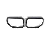 DZSLLOOI Embouts D'éChappement Couvercle Sortie Silencieux D'échappement en Acier Inoxydable Garniture Extérieure pour BMW pour X3 G01 pour X4 G02 2022 Tuyau Déchappement(Noir Brillant)