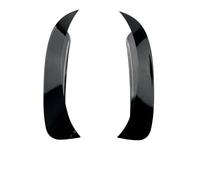 DZSMACHENGSM Aileron De Voiture pour Benz pour GLA pour GLA220 pour GLA260 GLA45 pour AMG Couvercle Ventilation Arrière Canards Corps Becquet 2013-2018 Aile De Queue(Noir)