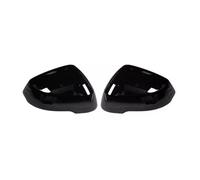 DZSMACHENGSM Coques rétroviseurs pour BMW X1 IX1 X2 IX2 U11 U12 U10 2023 2024 Couvercle Rétroviseur Latéral Voiture Garniture Boîtier Porte Extérieure Coque rétroviseur Voiture(Noir Brillant)