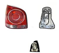 DZSMACHENGSM Feux arrière Feu Arrière Pour VW Voiture Pour Polo Hatchback 2006-2010 Feu Automatique Et Support Circuit Imprimé Lampe Sans Ampoules Ensemble de feux arrière(Left 4)