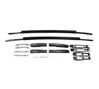 DZSMACHENGSM Porte-Bagages Voiture Lot 2 Barres Toit pour Mitsubishi pour ASX pour Outlander pour Sport 2010-2022 Barres Transversales Chargement Porte-Bagages en Aluminium Noir Barres de Toit