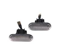 DZSNBMSHD 2 Feux De Position Latéraux Dynamiques À LED Pour Opel Pour Movano Pour Vivaro A Clignotants Auto(Crystal white)