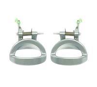 DZSNBMSHD Avant Ou Arrière Poignée Porte Intérieure Voiture Chromée pour Dodge pour Nitro 2007 - 2012 Côté Conducteur Gauche/Passager Droit 68004829AA 68004828AA(1 Paire)