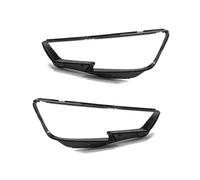 DZSNBMSHD Bloc Optique Couvercle Lentille Phare Avant Transparent Abat-jour Clair Gauche/droite Coque Voiture Pour A4 A4L 2016 2017 2018 2019 Feu Circulation Diurne(Pair)