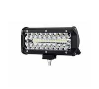 DZSNBMSHD Bloc Optique Lumineuse LED Voiture Projecteur Tout-terrain 4x4 Phare Antibrouillard 12V 24V 3 Rangées Camion Ferme Tracteur Bateau SUV ATV Barre/travail Feu Circulation Diurne(7inch 120W)