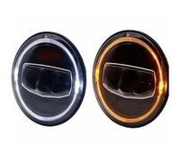DZSNBMSHD Bloc Optique Phare Led DRL Halo Ambre 7 Pouces Pour Mercedes Pour BENZ-G55 G Voiture Feu Circulation Diurne(Two PCS)