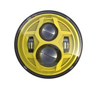 DZSNBMSHD Bloc Optique Pour Hummer H1 H2 1 Paire 7 Pouces Phare LED DRL Clignotant Feu Circulation Diurne(YellowA)