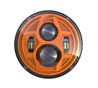 DZSNBMSHD Bloc Optique Pour Lada 4x4 Pour Urban Niva 1 Paire 7 Pouces Phare LED DRL Clignotant Feu Circulation Diurne(OrangeA)