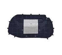 DZSNBMSHD Coton D'isolation Thermique Voiture pour VW pour Scirocco pour MK3 2008-2017 Accessoires Couverture Tapis Sonore Coussin Capot Moteur Capot Insonorisant Coton(Style A)