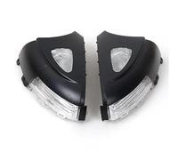 DZSNBMSHD Rétroviseurs Extérieurs Auto Clignotant De Rétroviseur Latéral À LED pour VW pour Tiguan MK1 2008-2017 pour Sharan 2012-2015 Rétroviseurs De Voiture(1 Paire)