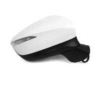 DZSNBMSHD Rétroviseurs Extérieurs Auto pour Mazda CX-5 CX5 2015-2016, Rétroviseur Latéral avec Clignotant Chauffant Et Rabattable Électriquement Rétroviseurs De Voiture(Blanc,La Gauche)
