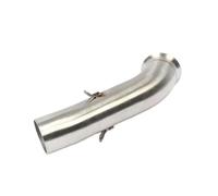 DZSQEGBX D'Échappement Tube De Connexion De Silencieux D'échappement 51mm pour Duke 125 250 390 ADV pour Adventure 2017 2018 2019 2020 2021 2022 2023 Tuyau D'échappement Silencieux