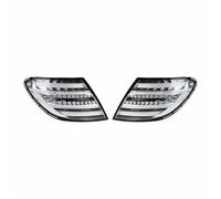 DZSQEGBX Feu Arrière Arrière 1 Paire pour Mercedes pour Benz W204 2007-2010 Feu Arrière À LED À Lentille Transparente avec Feu De Freinage Et De Recul Feu Arrière