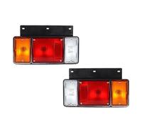 DZSQEGBX Feu Arrière Arrière Feu Arrière De Pare-Chocs Arrière De Voiture Feu De Freinage, Lampe Réflecteur 12V pour Isuzu Camion NPR ELF NKR NHR NLR 1987-2022 Feu Arrière(1 Paire)