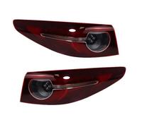 DZSQEGBX Feu Arrière Arrière pour Mazda 3 Sedan 2019 2020 2021 LED Voiture Feu Arrière Avertissement Feu Stop Clignotant Lampe Accessoires Feu Arrière(Outside Left Right)