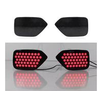 DZSQEGBX Feu Arrière Arrière pour Subaru XV 2018-2023 3 en 1 Fonctions 12V LED Feu De Pare-Chocs Arrière Feu Stop Clignotant Dynamique Réflecteur Feu Arrière(Star Smoked Black)