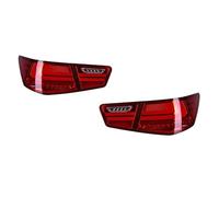 DZSQEGBX Feu Arrière Assemblage Paire De Feux Arrière Led Pour Kia Pour Forte 2009 - 2012, Ensemble Antibrouillard, Frein Marche, Clignotant(Rouge)