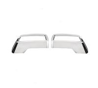 DZSQEGBX Garniture D'Échappement pour Peugeot 3008 4008 5008 2017 2018 2019 2020 2021 Couvercle De Décoration De Tuyau D'échappement Arrière De Voiture Queue Gorge(Argent)
