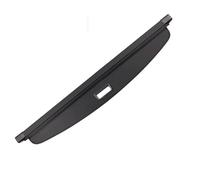 DZSQEGBX Plage Arrière pour VW pour Touran 2005-2015 Couverture De Coffre Rétractable Noir Bouclier Étanche Accessoires De Voiture(Look de Carbone)