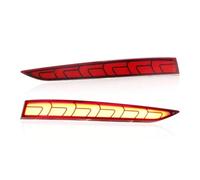 DZSQEGBX Troisième Feu Stop Pour Hyundai Pour Solaris Pour Accent 2017-2019 2 Feux Arrière Clignotants À LED Avec Réflecteur Feu Stop Et Feux Arrière Stroboscopique Freinage(3 Functions)