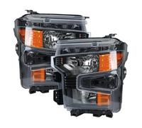 DZSQMLJG Caches Anti-Poussière Pour Phares Pour Chevy Pour Silverado 1500 2022 2023 2024 Phare Avec Ampoule Feux Croisement H11 Haute HB3 Ampoules Voiture(Pair)