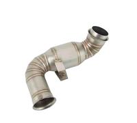 DZSQMLJG Silencieux d'échappement Moto Tuyau'échappement Central sans Lacet avec Silencieux catalyseur pour Duke 790 890 pour Adventure pour R Rally 2018-2022
