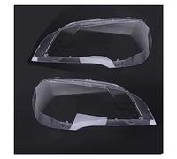DZSQOSJB Phare Coque 63117288995 pour BMW X5 E70 2007-2013 XDrive 30i/35i/40i/48i/50i/35d/40d Couvercle De Phare Avant De Voiture Couvercle De Phare Coque en Verre(2 pcs)