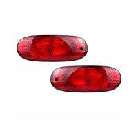 DZSQTGJKIO Feu Arrière pour Hyundai Coupé 2002-2004 Feu De Freinage Arrière Réflecteur De Lumière Lampe Feu Antibrouillard Arrière sans Ampoules Antibrouillard(1 Paire)