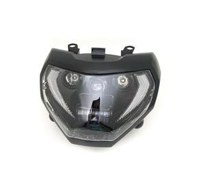 DZSQTGJKIO Phare Moto pour MT09 2014-2016 pour MT07 2018-2019 Phares À LED Ensemble De Phares De Moto DRL 110W Accessoires De Moto Feux Brouillard Moto