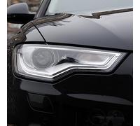 DZSQTGJKIO Phare Shell 2 Pièces Couvercle De Phare Avant Pour A6 C7 2012 2013 2014 2015 Lampe Coquille Phares Transparent Abat-jour Lentille(droite)