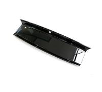 DZSQTGJKIO pour Ford pour Mustang 2015-2023 Plaque Protection Pare-Chocs Arrière Noir Brillant/Aspect Fiber Carbone Panneau Couvercle Coffre Diffuseur Spoiler(Noir Brillant)